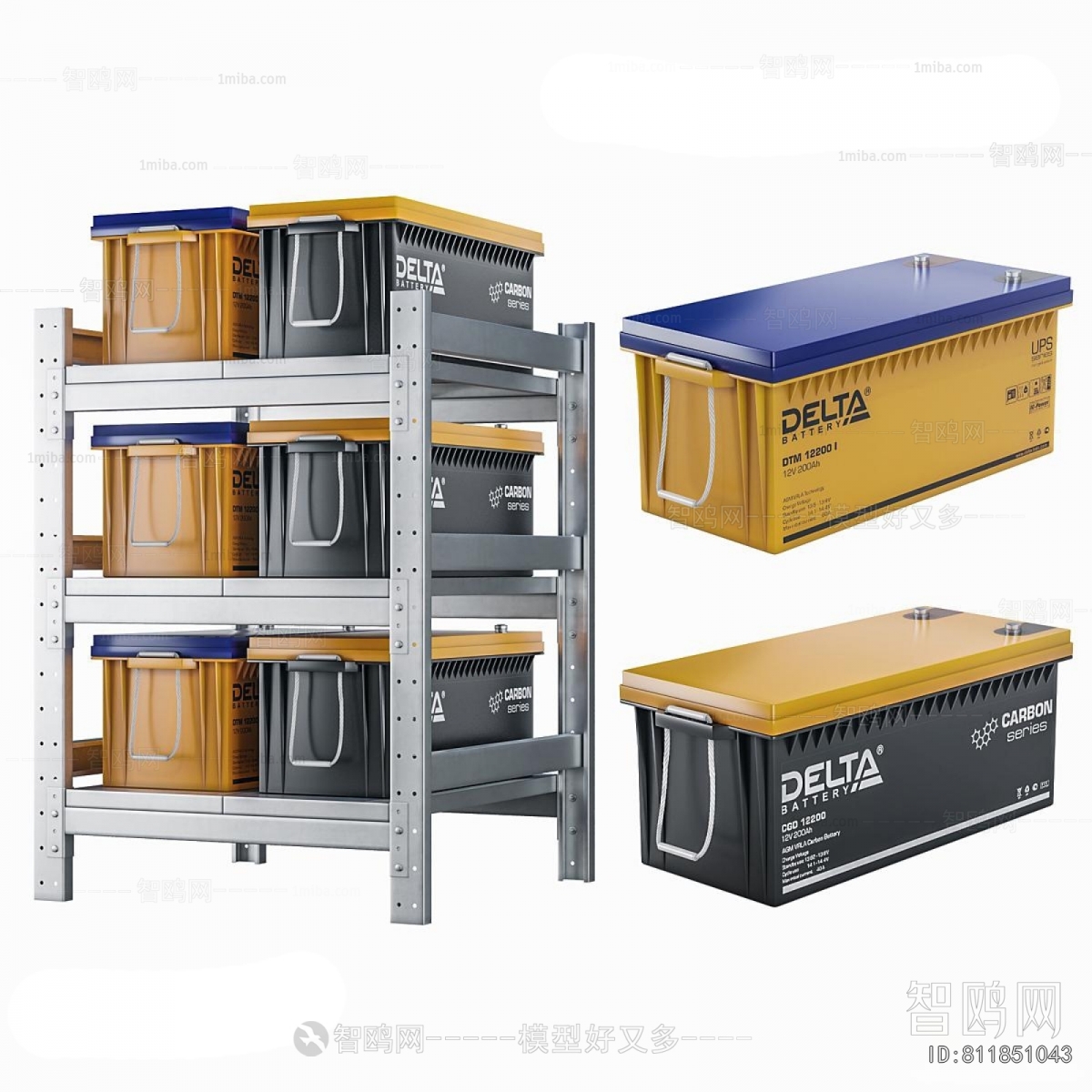 Modern Supermarket Shelf