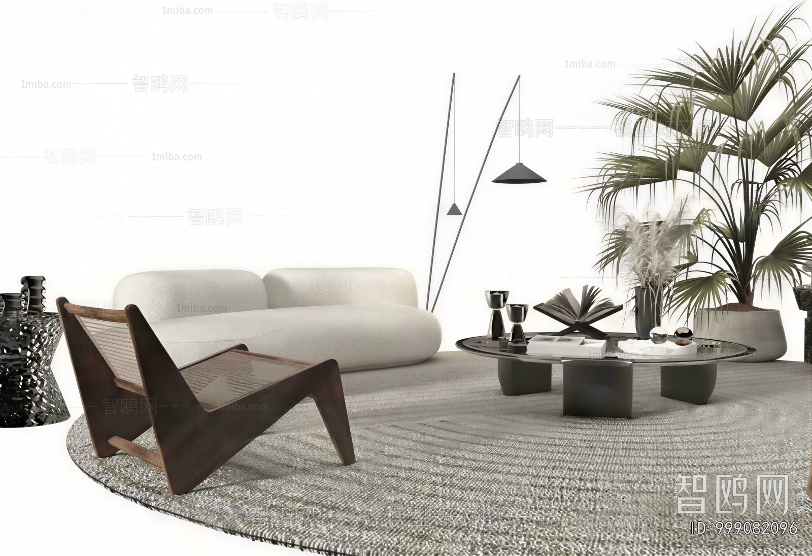 Wabi-sabi Style Sofa Combination