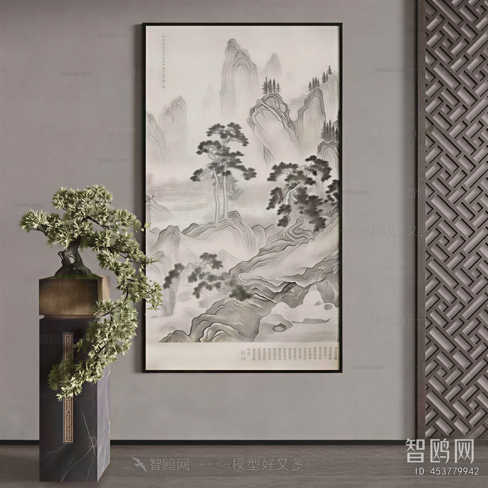 New Chinese Style Painting