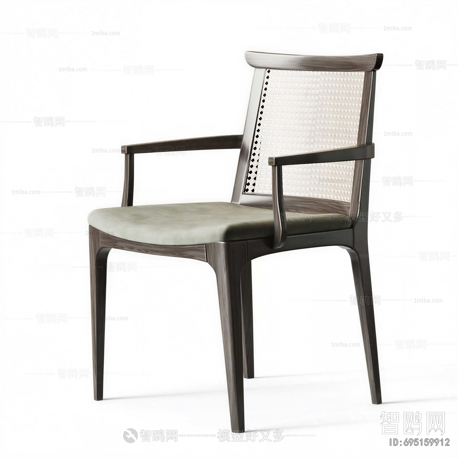 New Chinese Style Lounge Chair