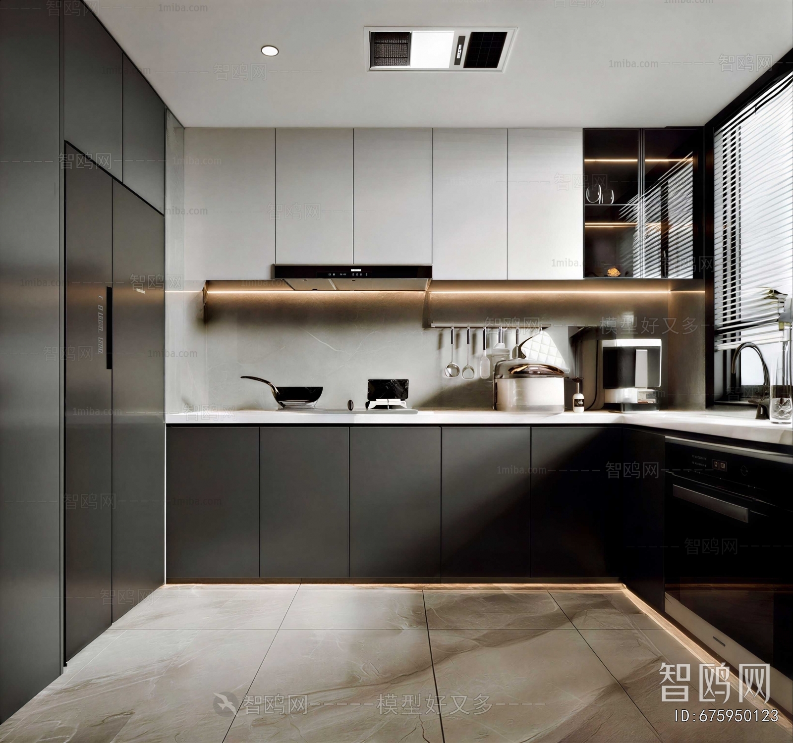 Modern The Kitchen