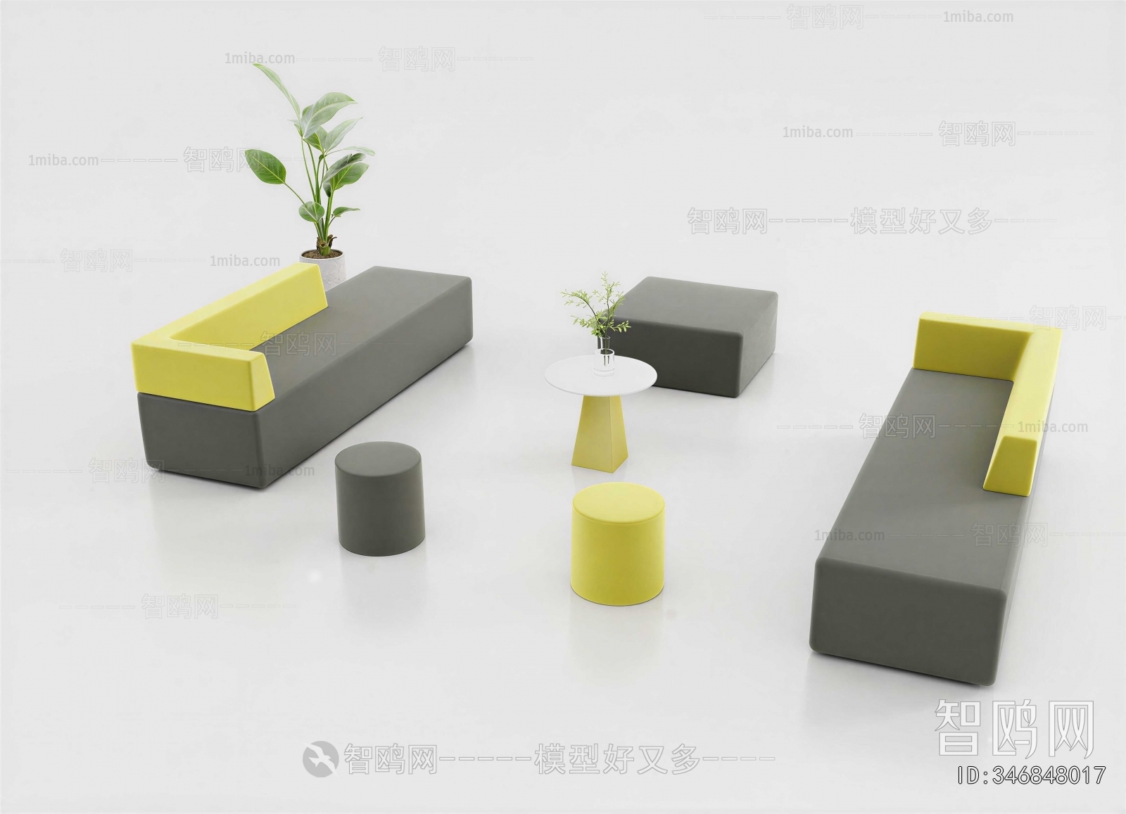 Modern Card Seat Sofa