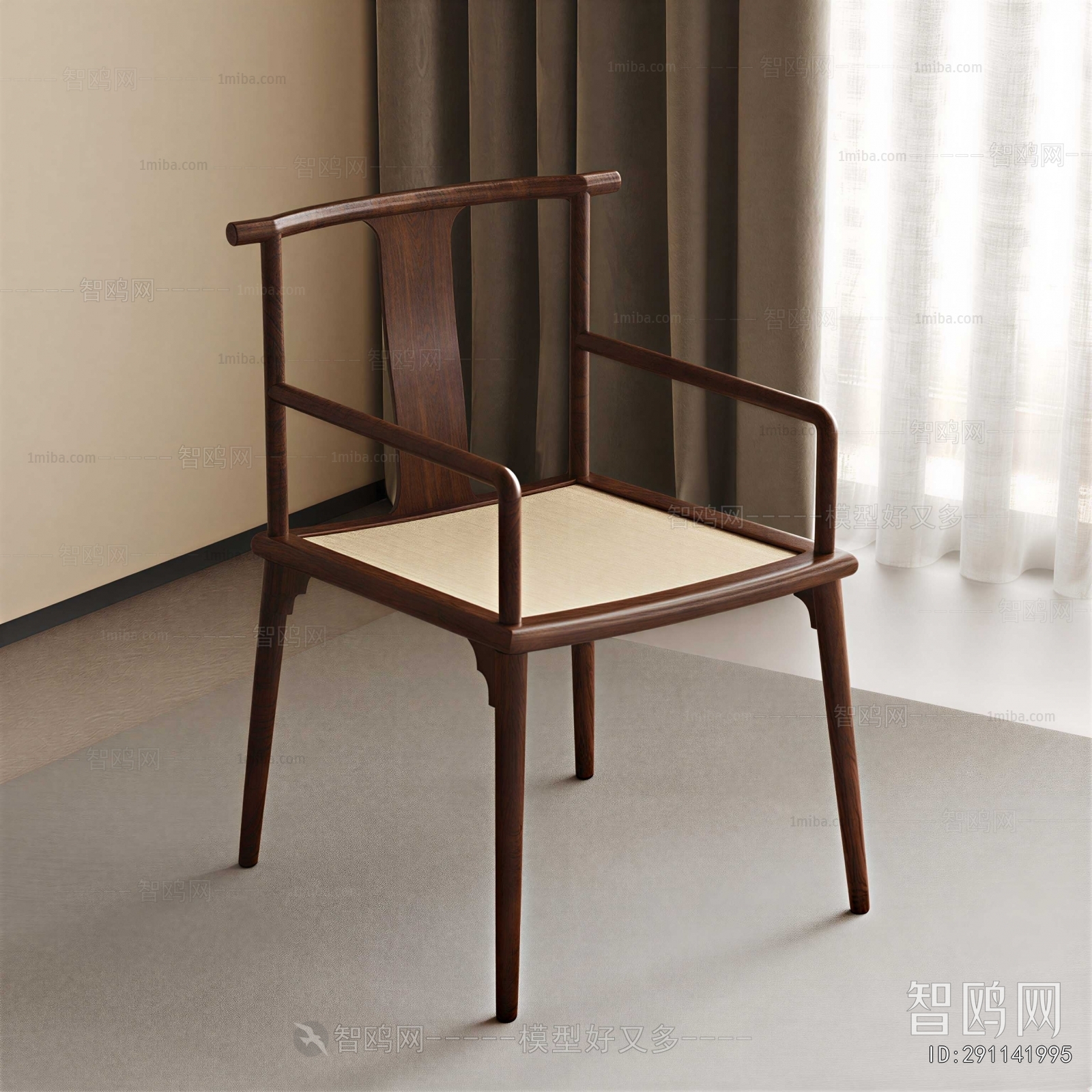 New Chinese Style Lounge Chair