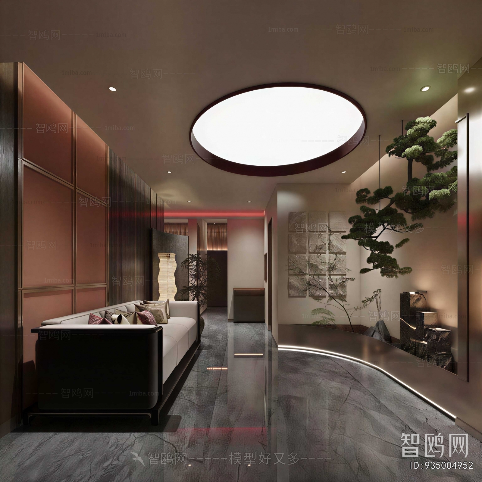 New Chinese Style Office Reception Desk