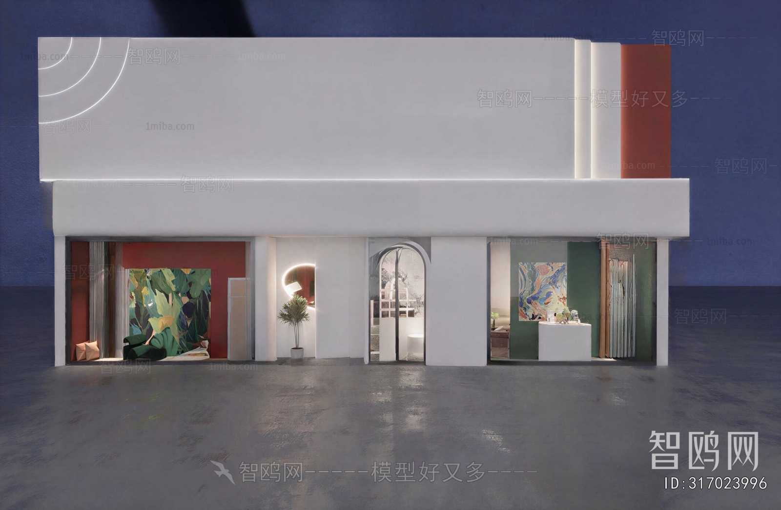 Modern Facade Element