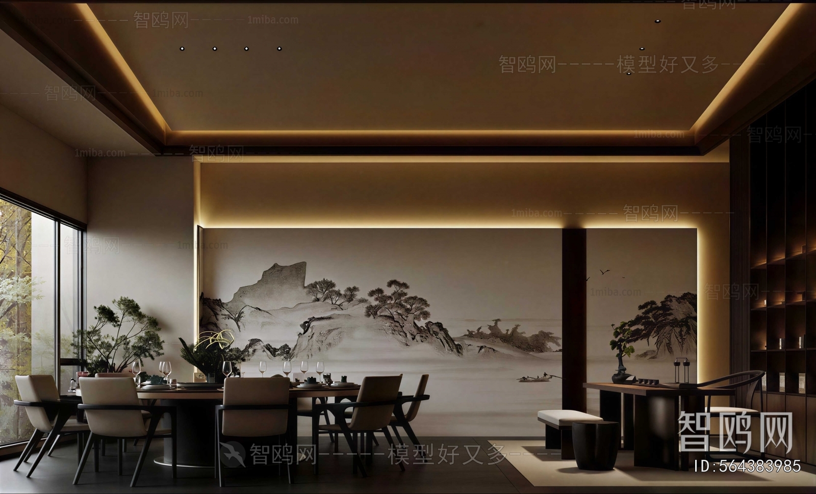 New Chinese Style Restaurant Box