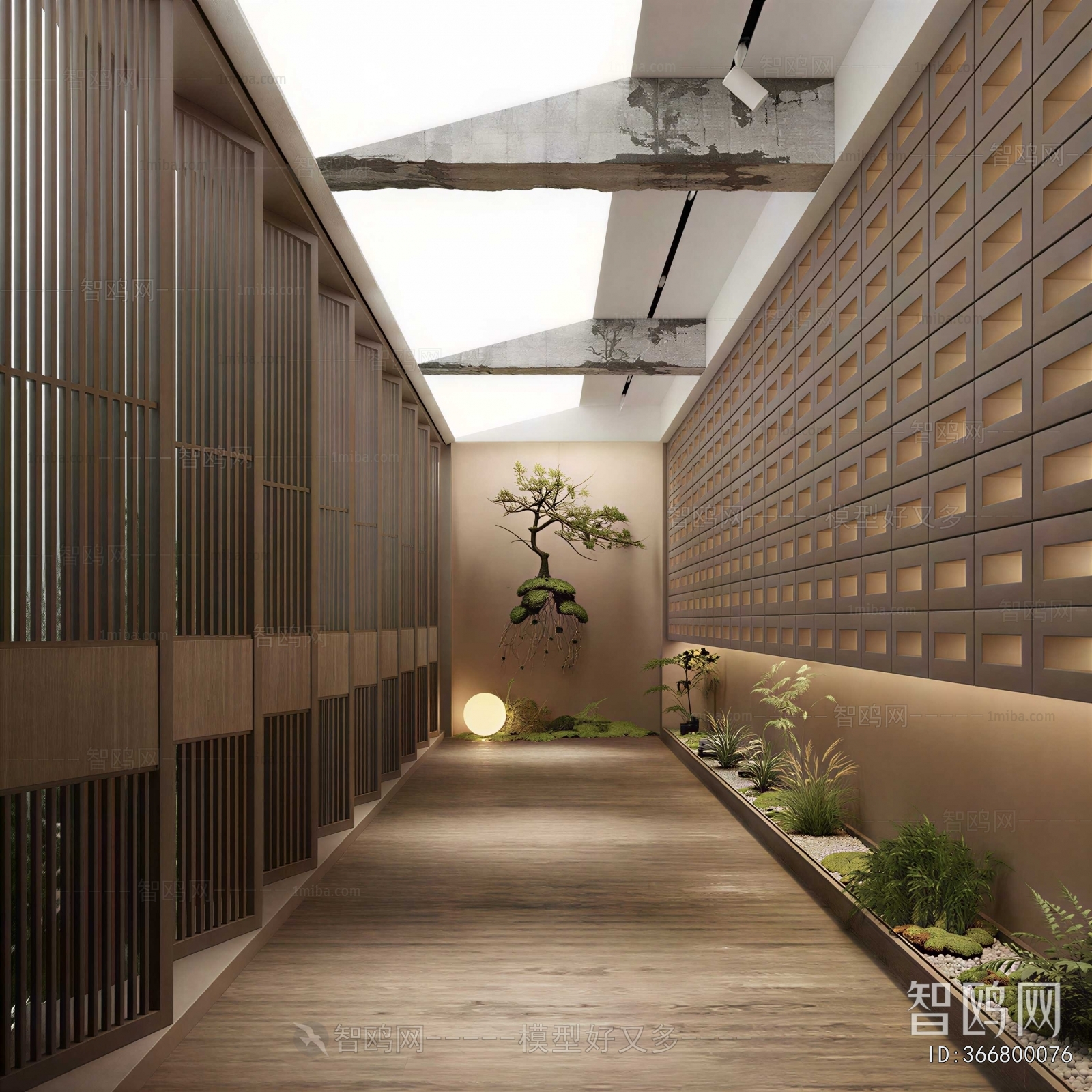 New Chinese Style Corridor