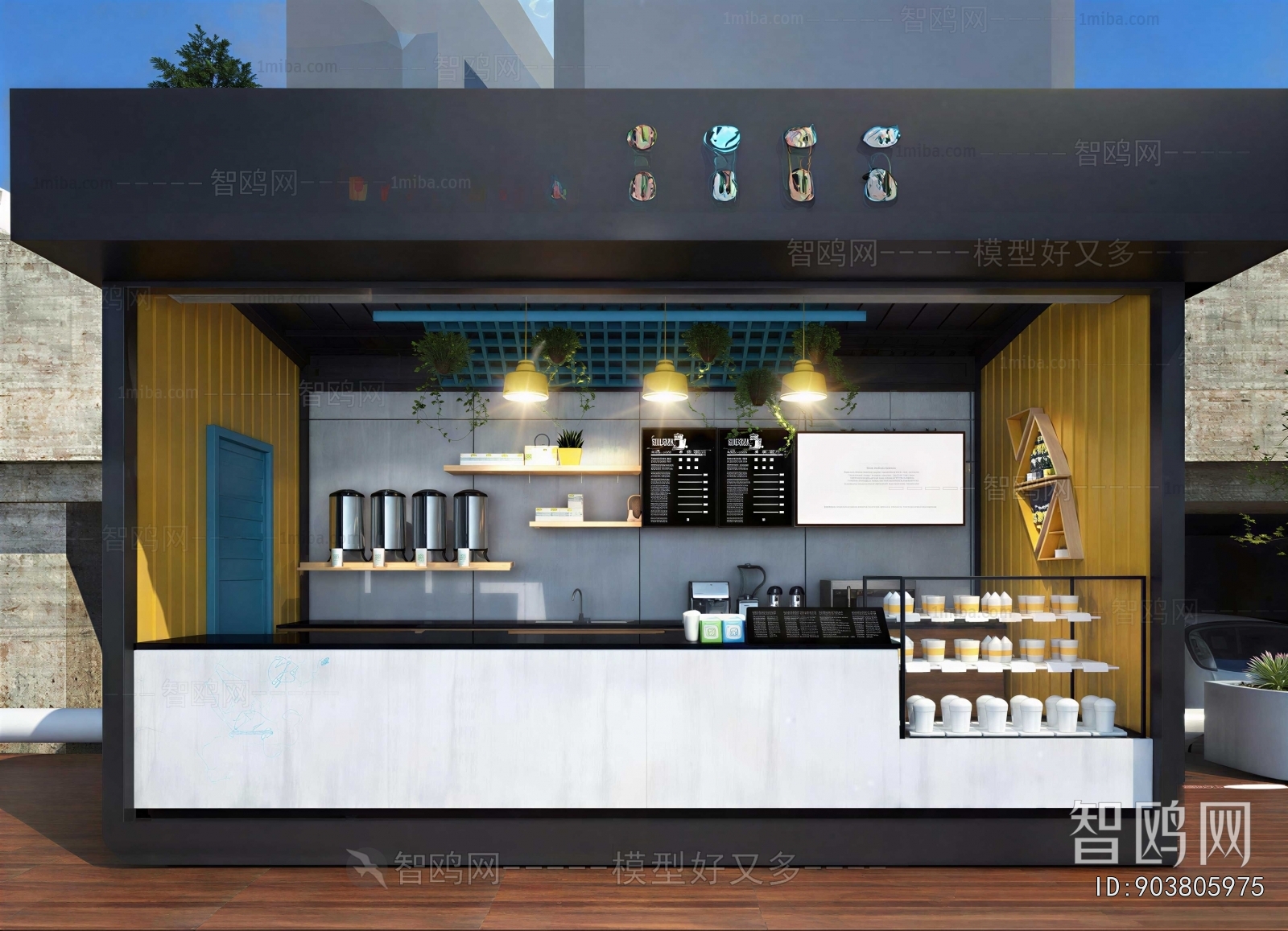 Modern Milk Tea Shop