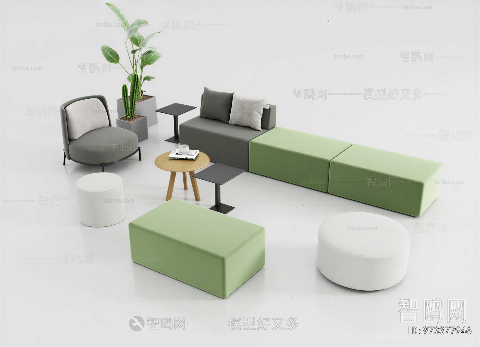 Modern Card Seat Sofa
