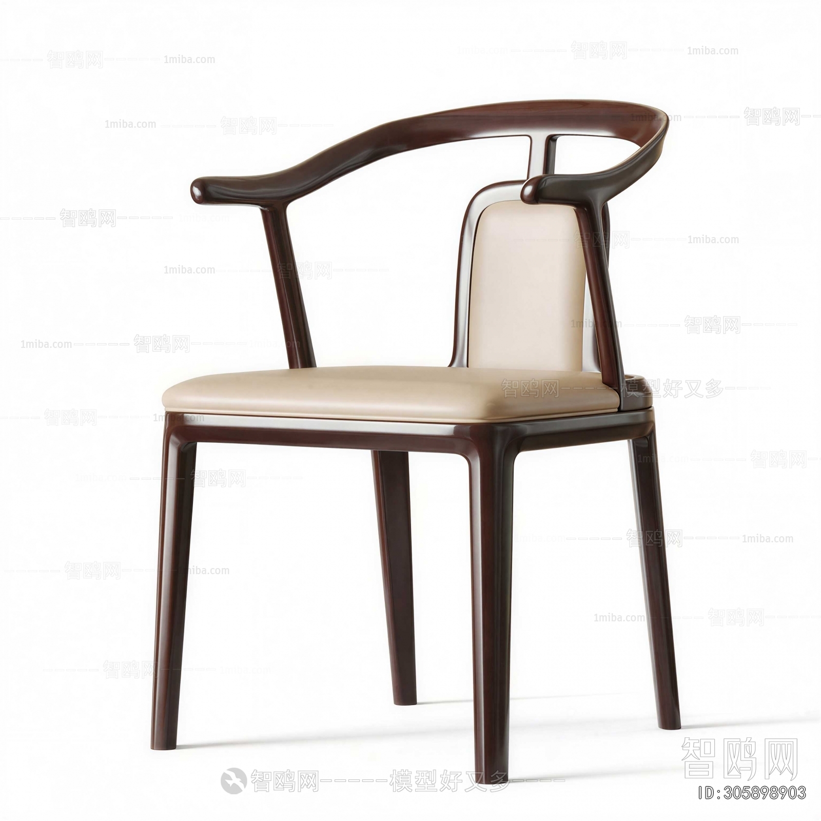 New Chinese Style Lounge Chair