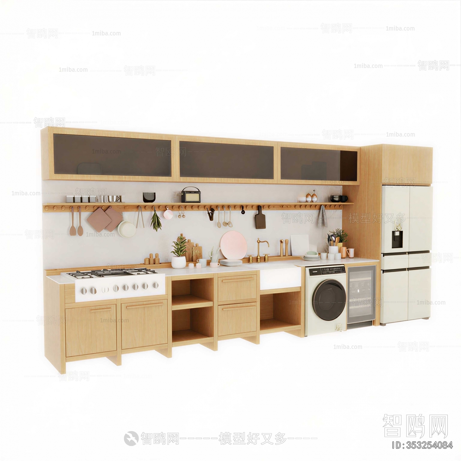 Nordic Style Laundry Cabinet