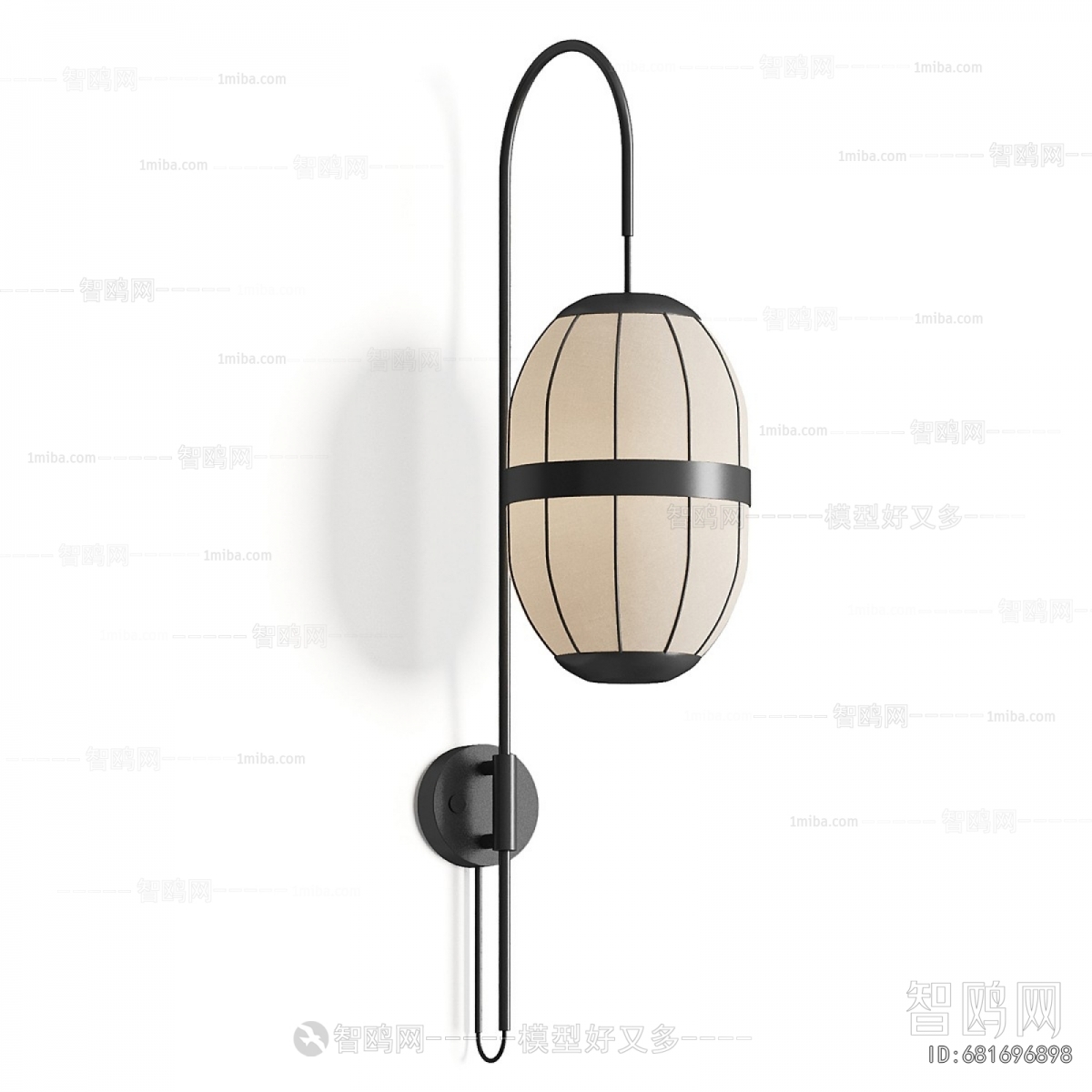 New Chinese Style Wall Lamp