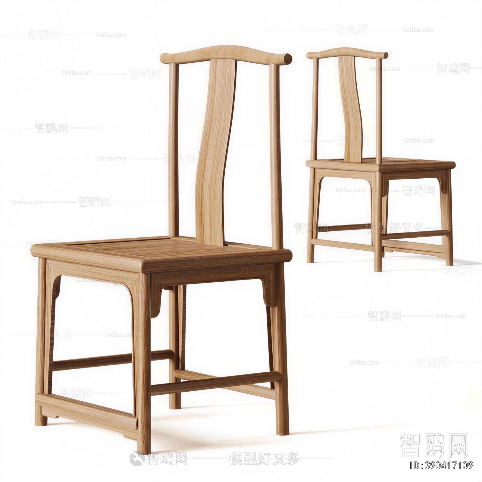 New Chinese Style Lounge Chair