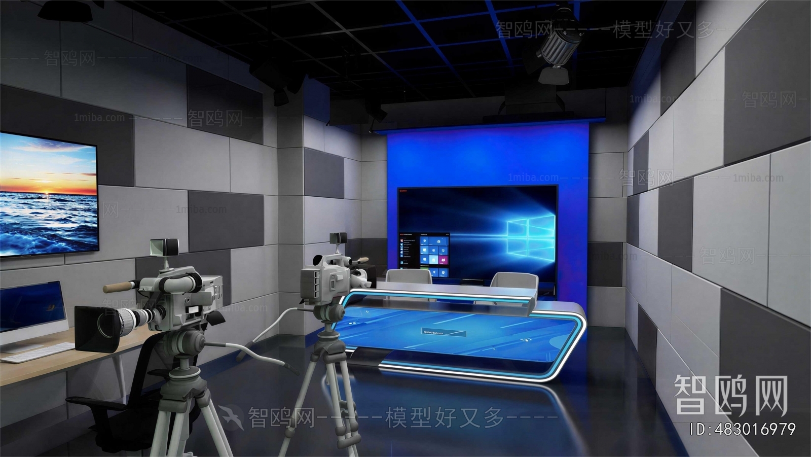 Modern Studio/Recording Studio/Live Room