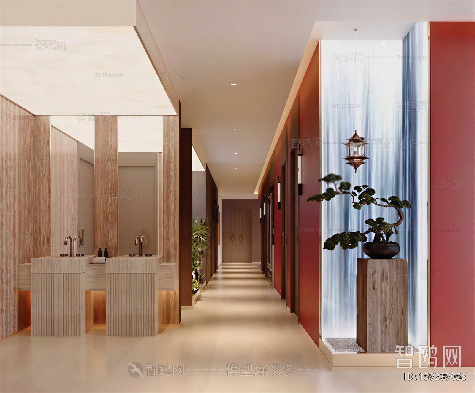 New Chinese Style Public Toilet