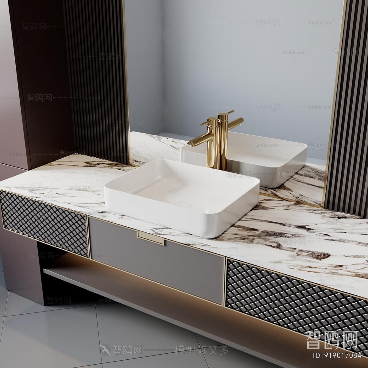 Modern Bathroom Cabinet