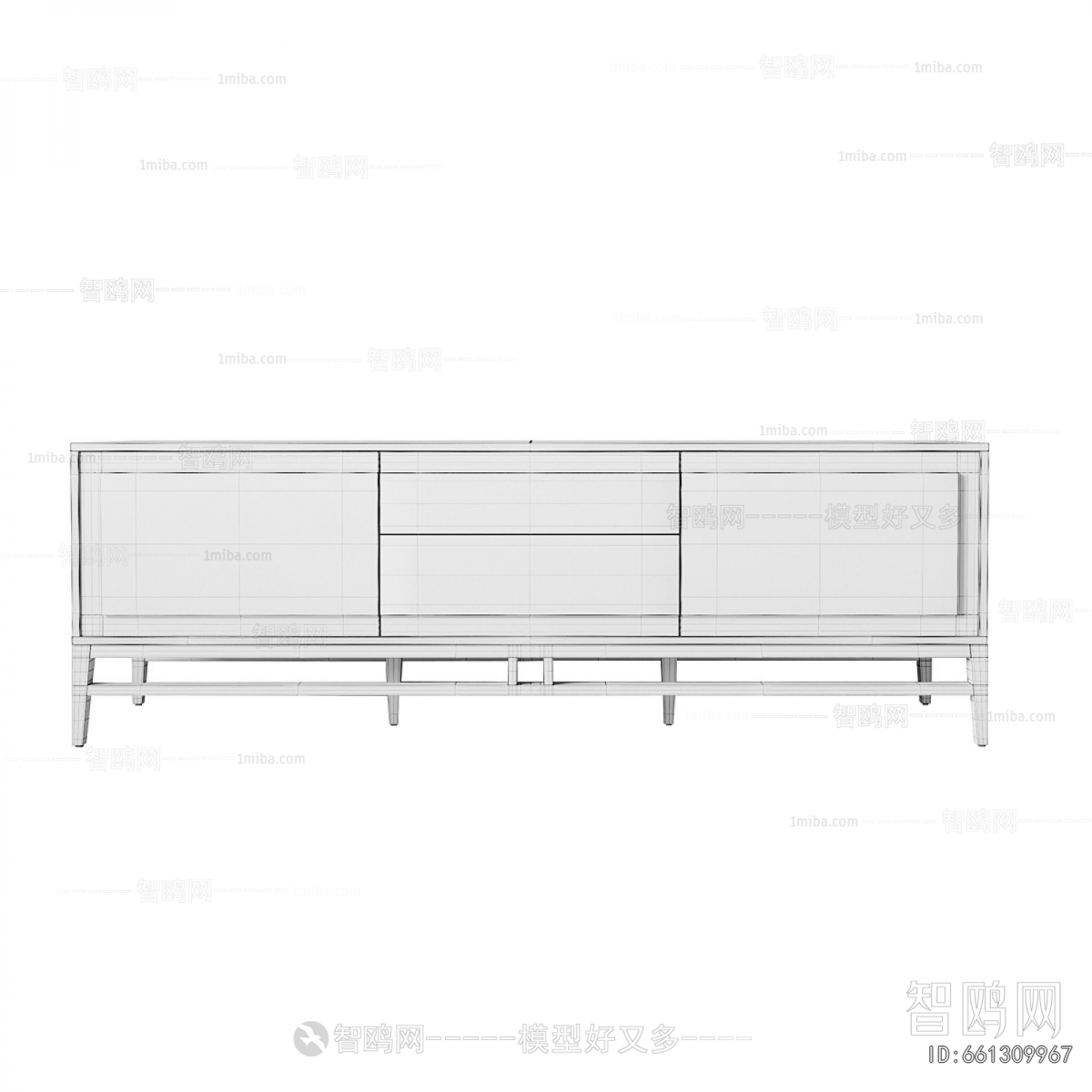 Nordic Style TV Cabinet