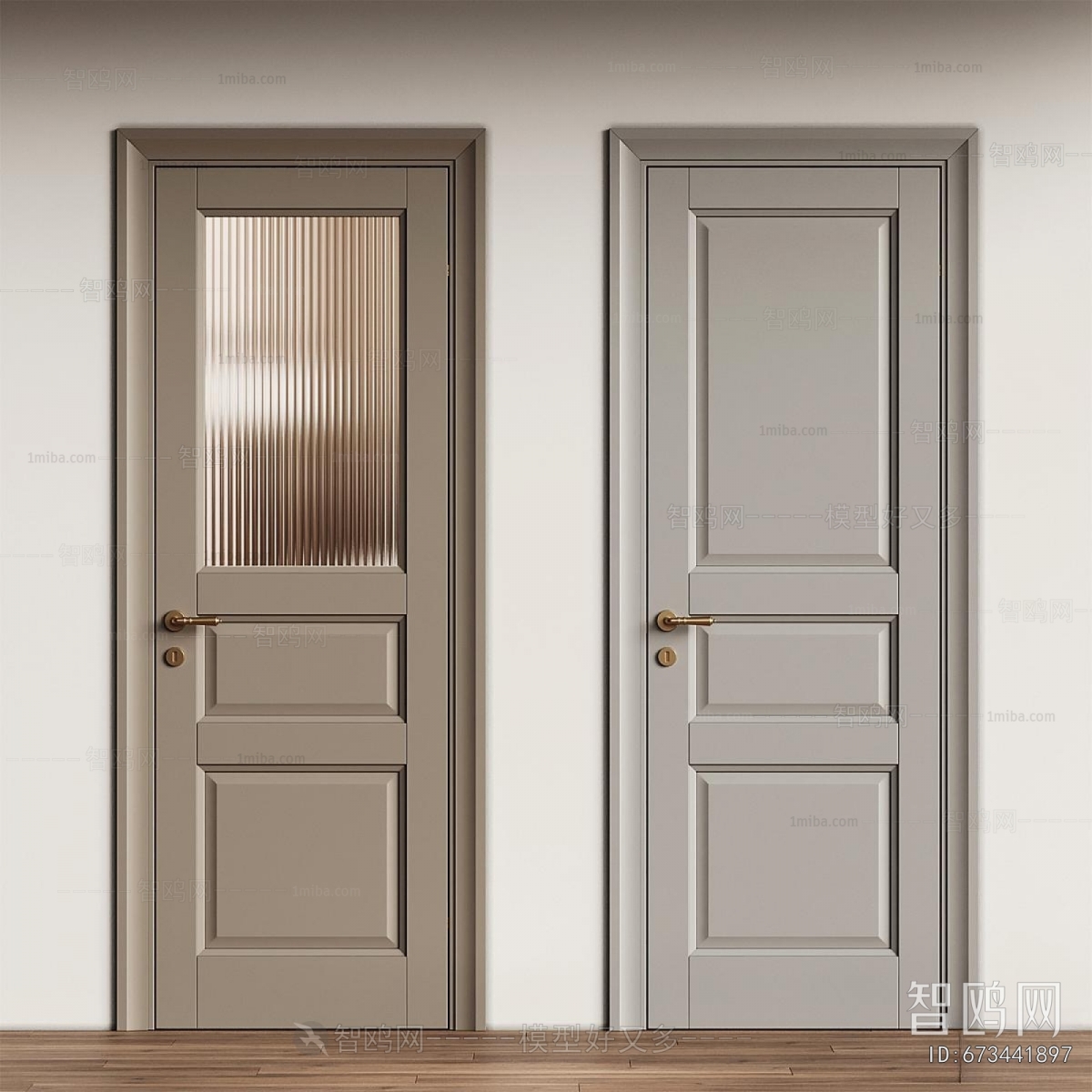 Modern Single Door