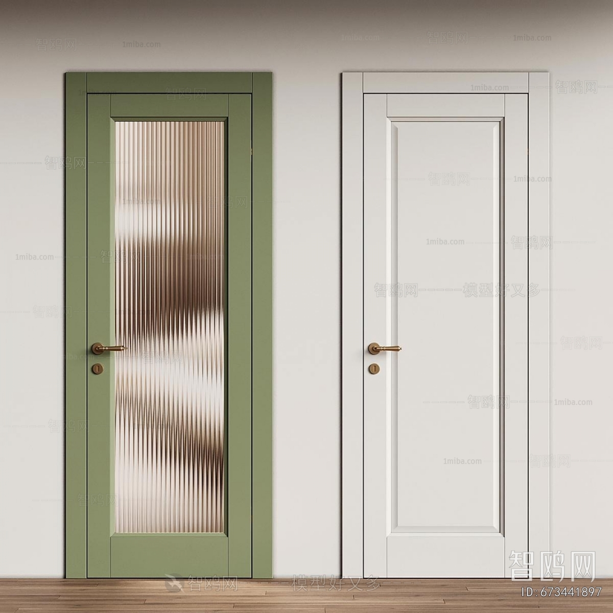 Modern Single Door