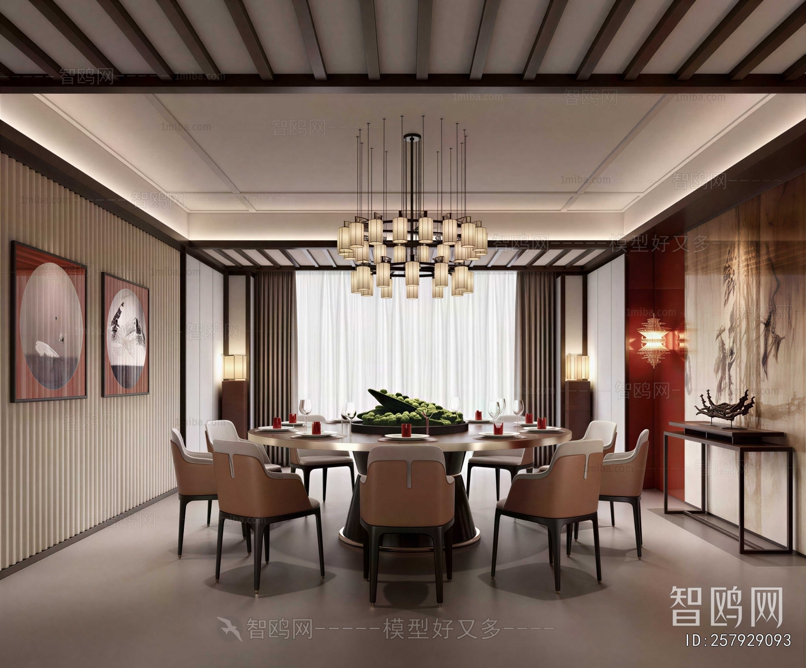 New Chinese Style Restaurant Box