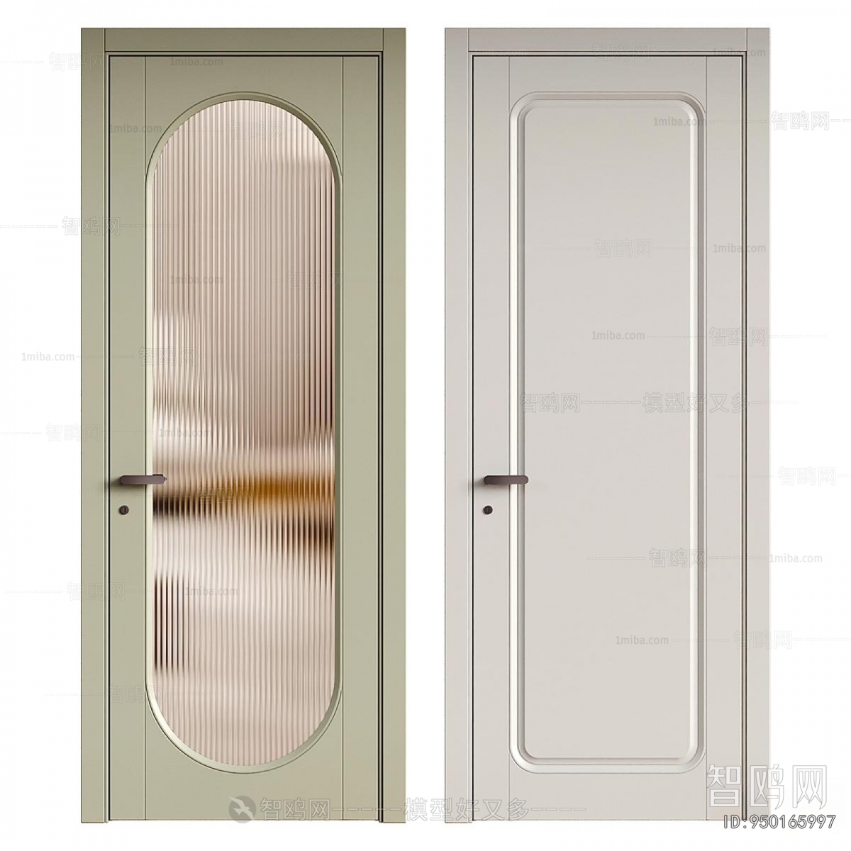 Modern Single Door