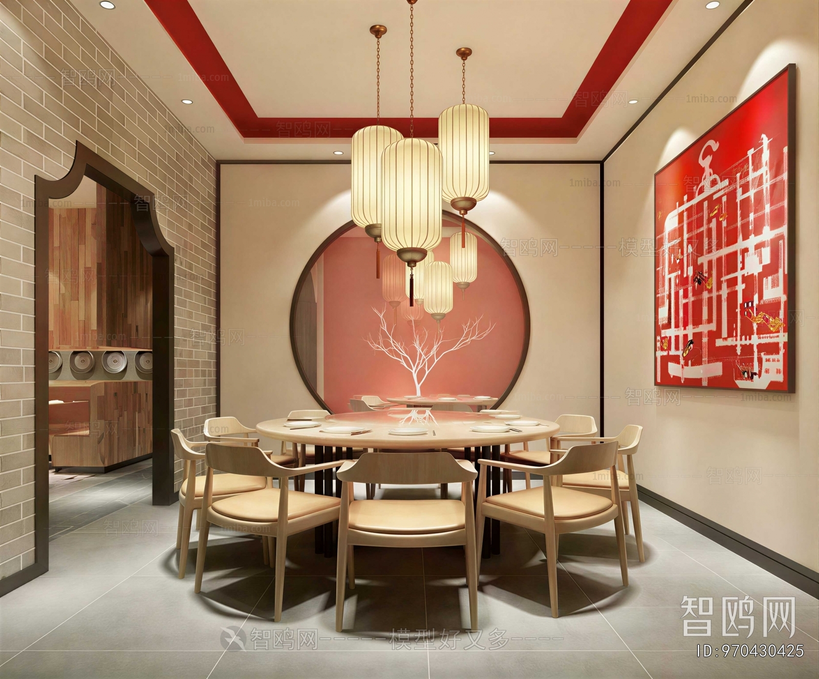 New Chinese Style Restaurant Box