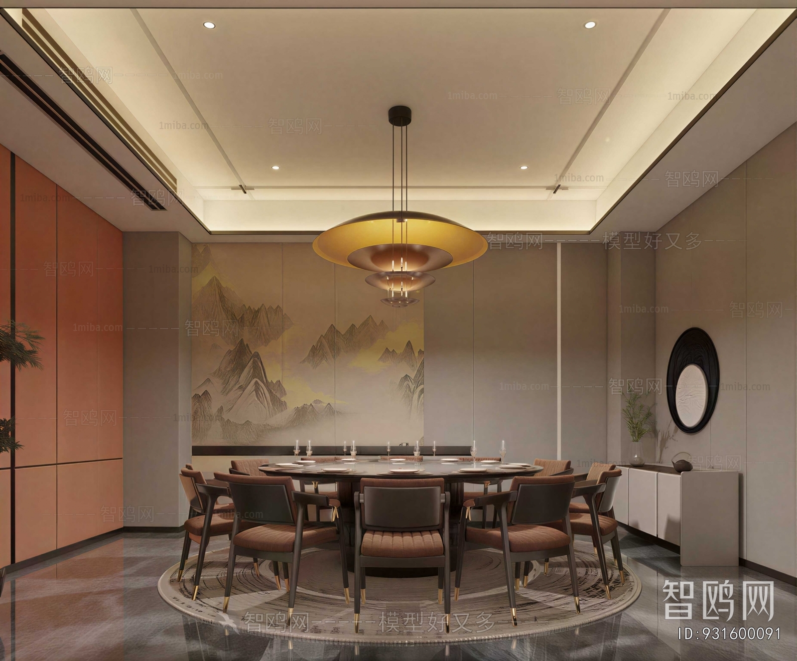 New Chinese Style Restaurant Box