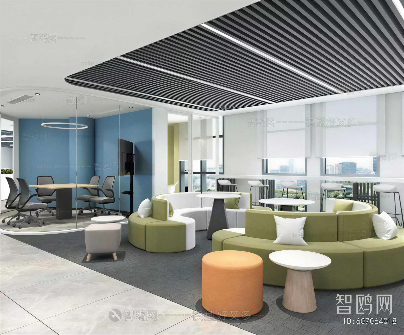 Modern Office Rest Area