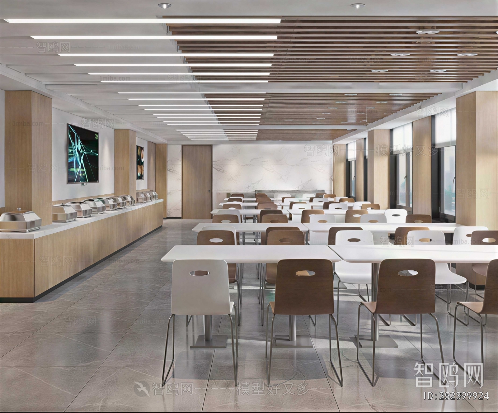 Modern Office Canteen