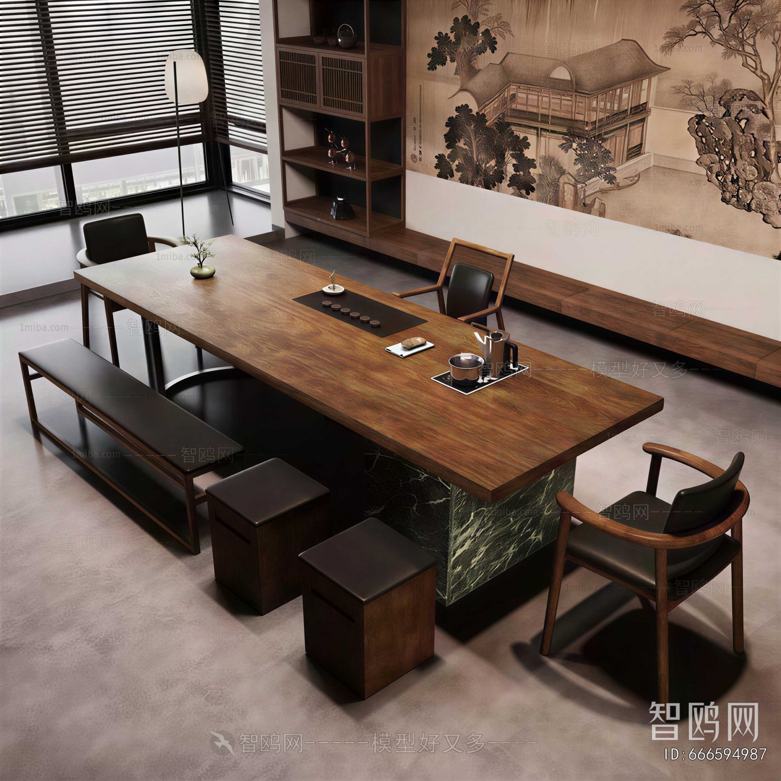 New Chinese Style Tea House