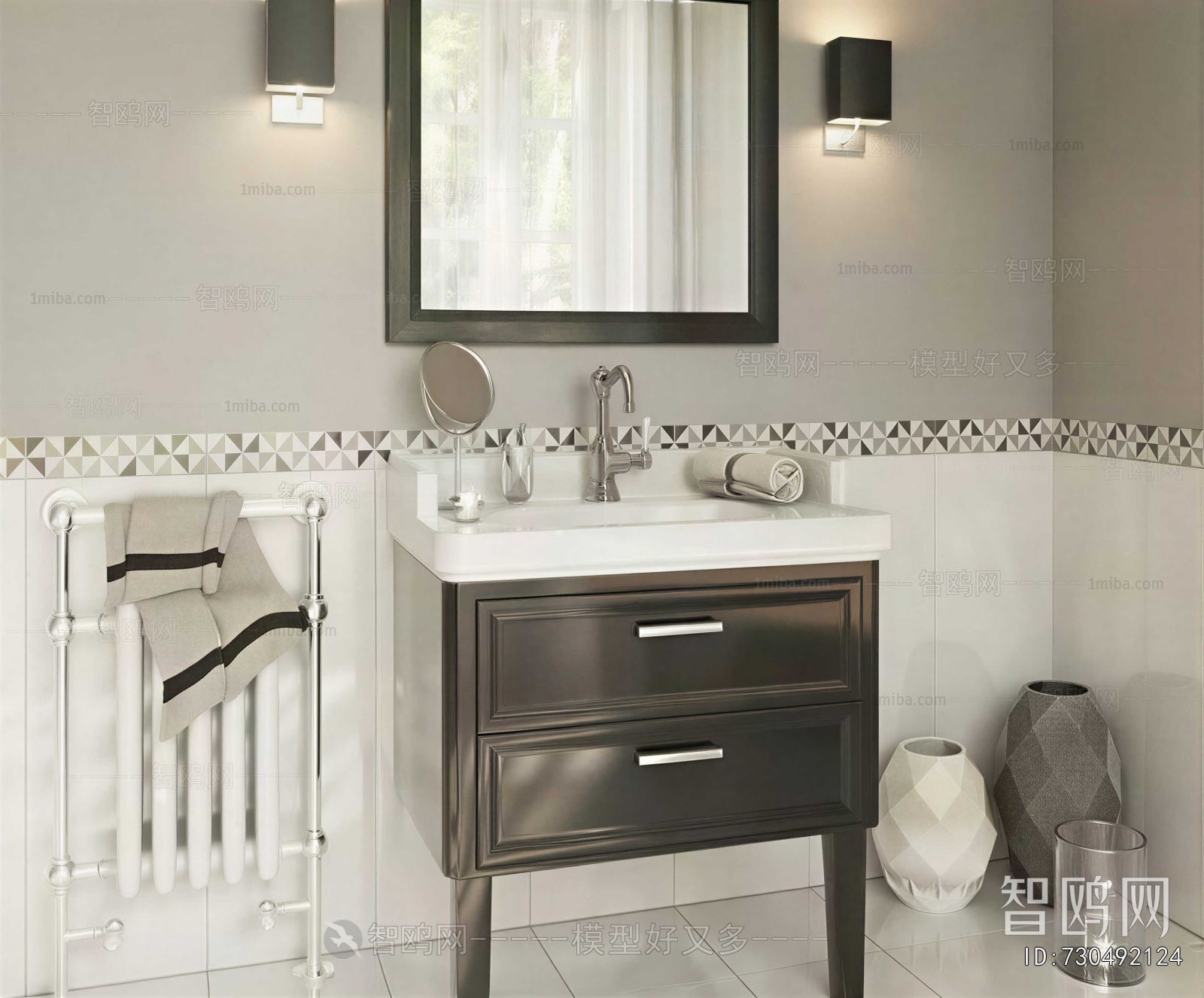 American Style Bathroom Cabinet