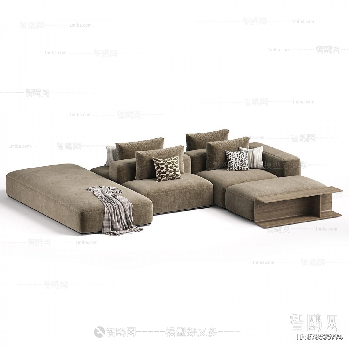 Modern Multi Person Sofa