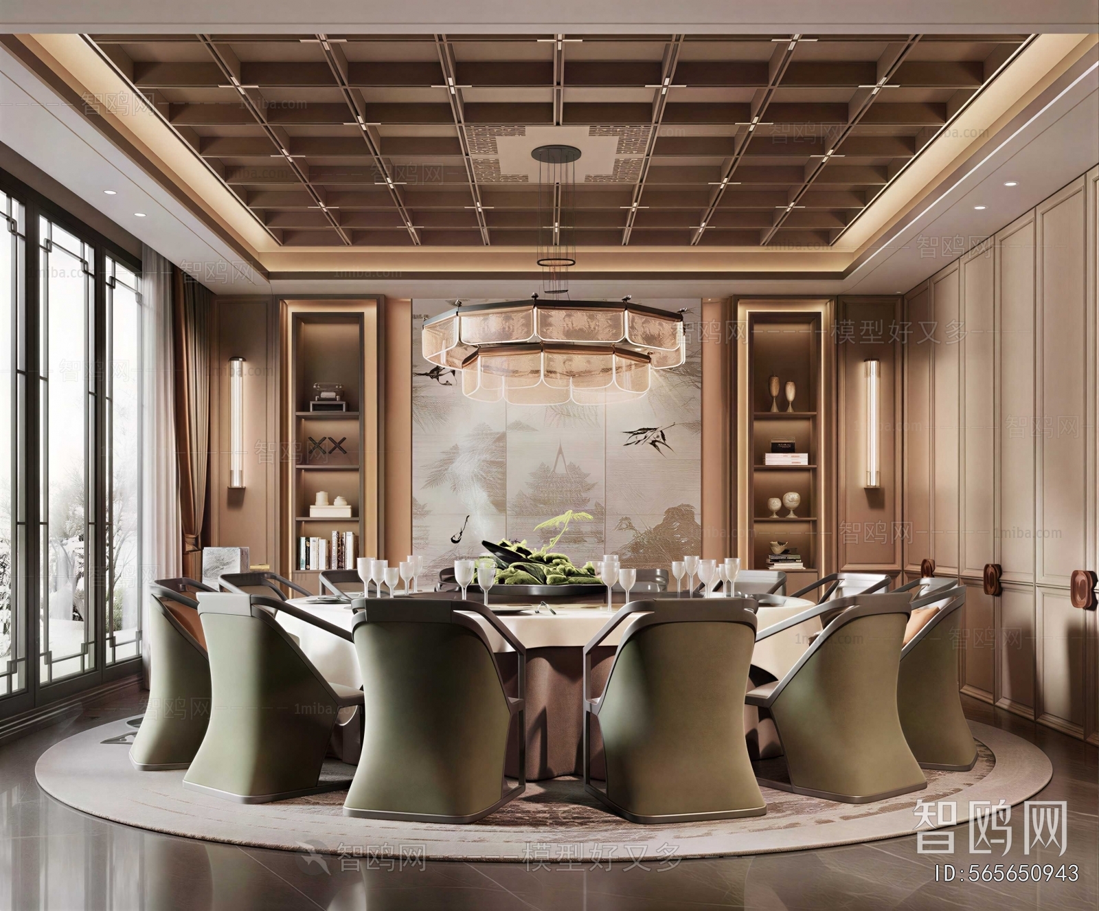 New Chinese Style Restaurant Box