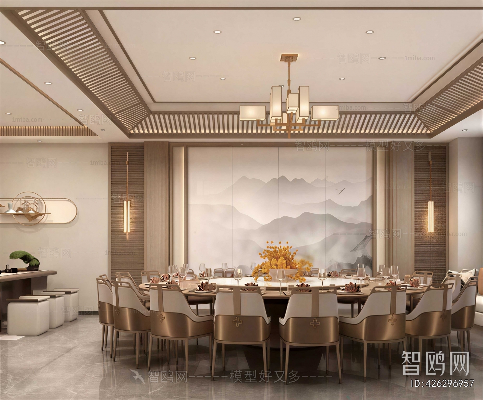 New Chinese Style Restaurant Box