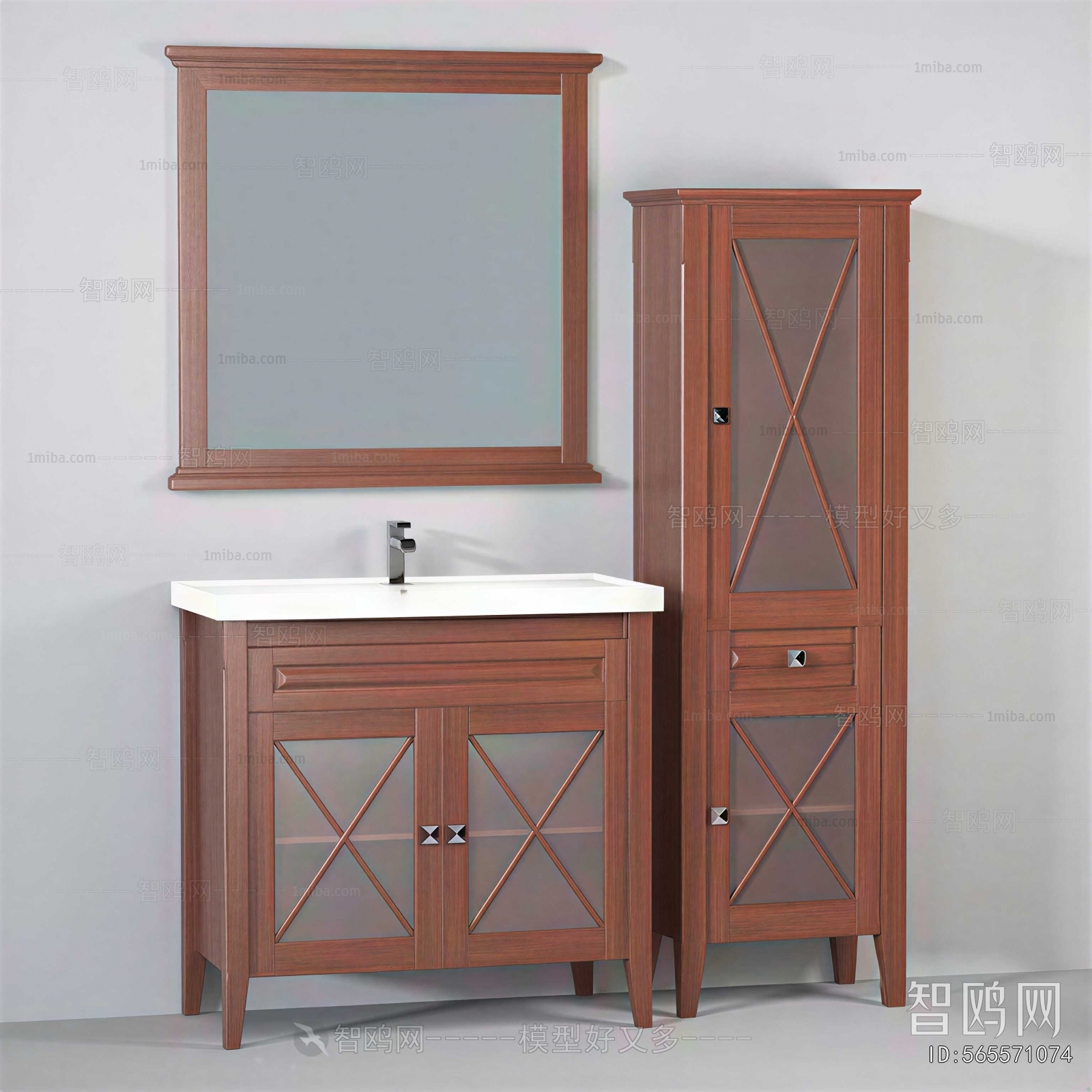 European Style Bathroom Cabinet