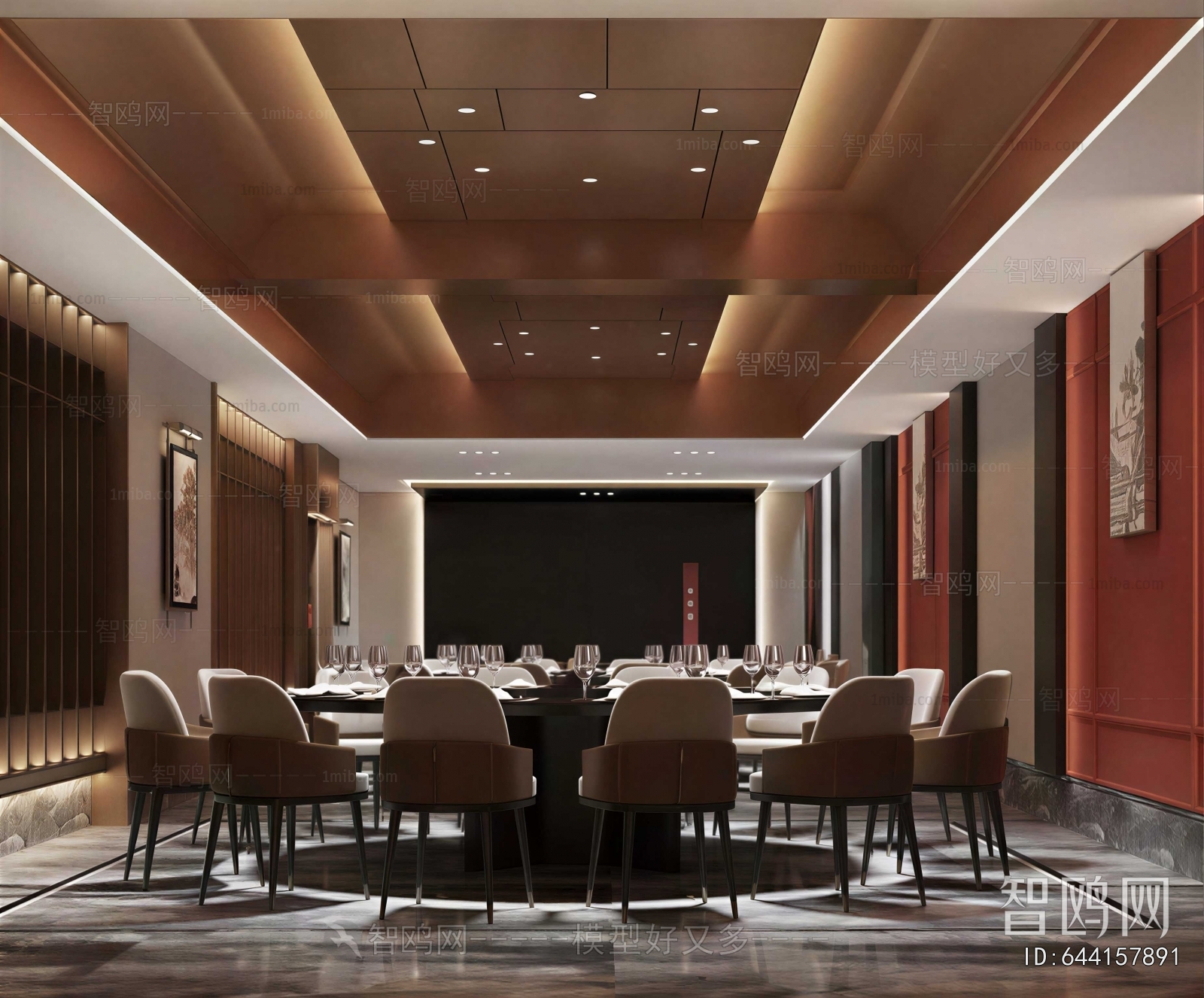 New Chinese Style Restaurant Box