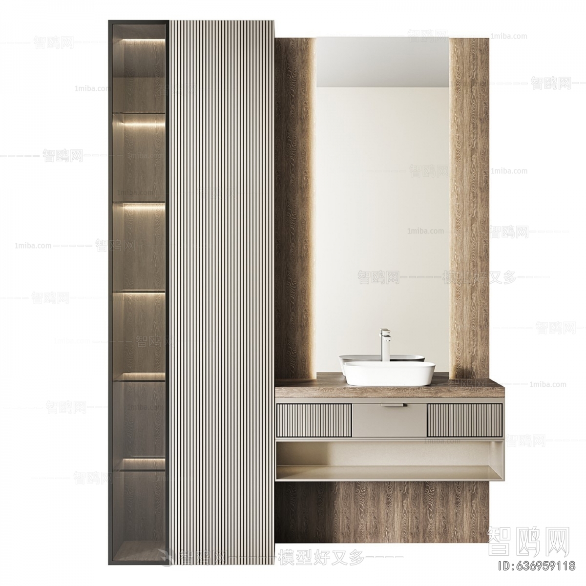 Modern Bathroom Cabinet