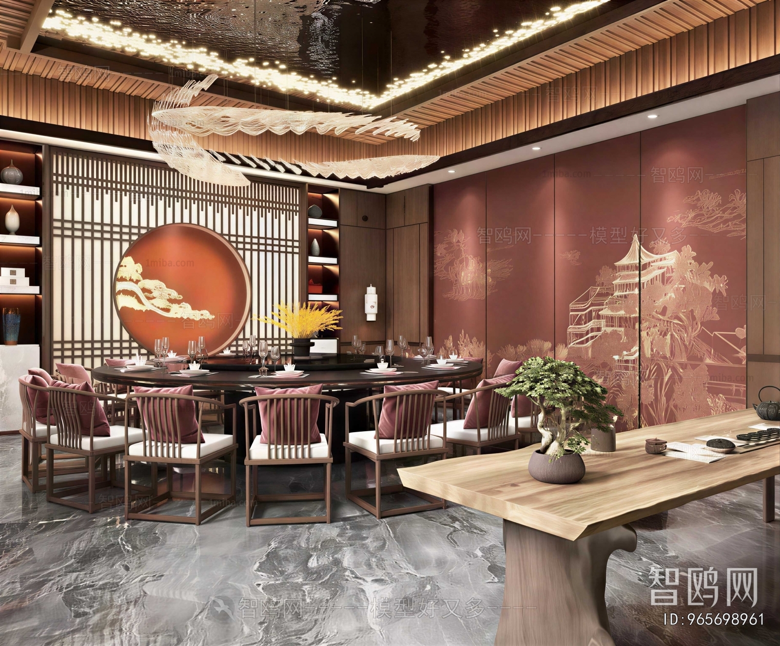 New Chinese Style Restaurant Box