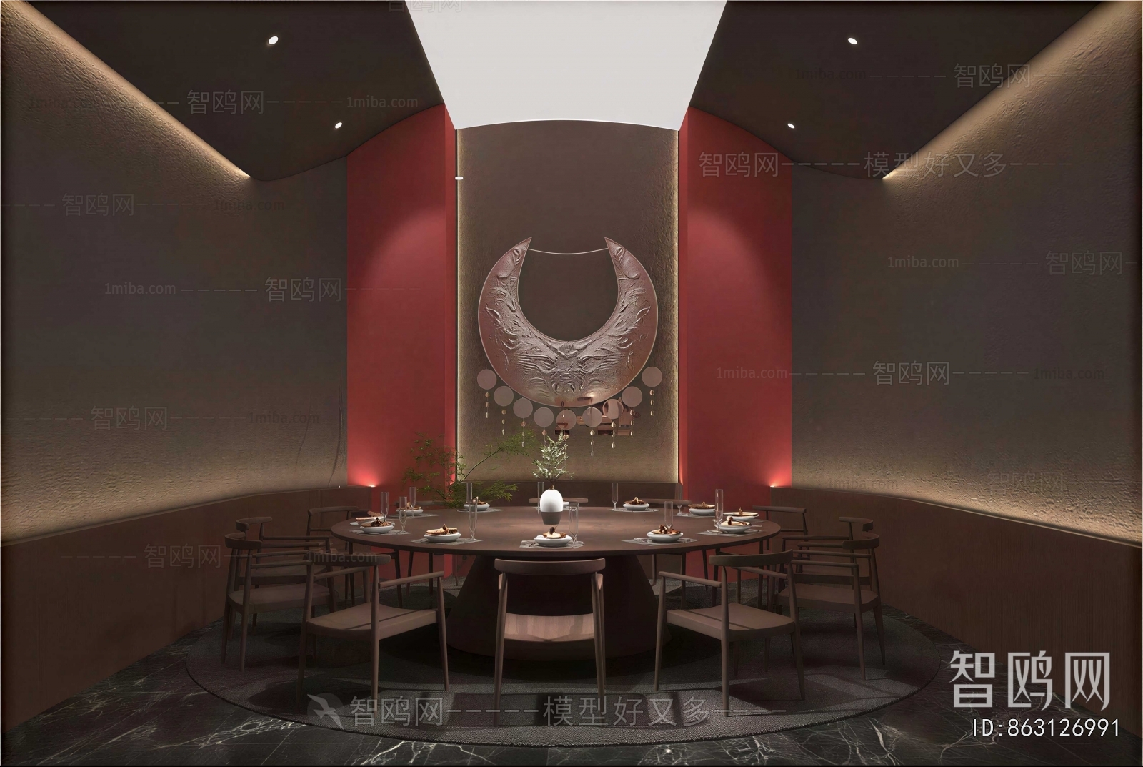 New Chinese Style Restaurant Box