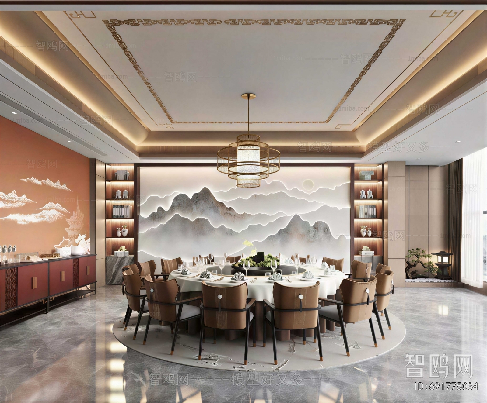 New Chinese Style Restaurant Box