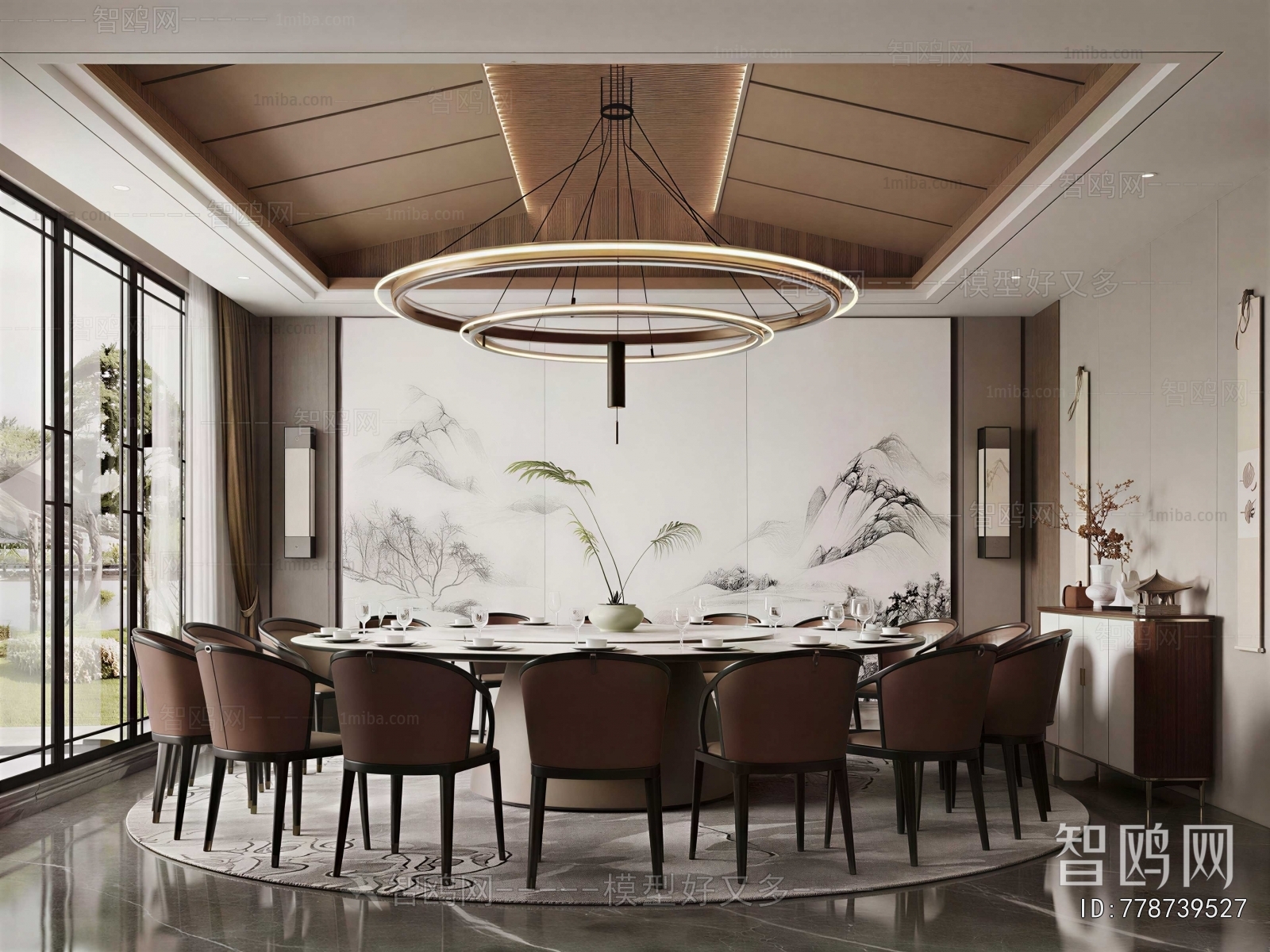 New Chinese Style Restaurant Box