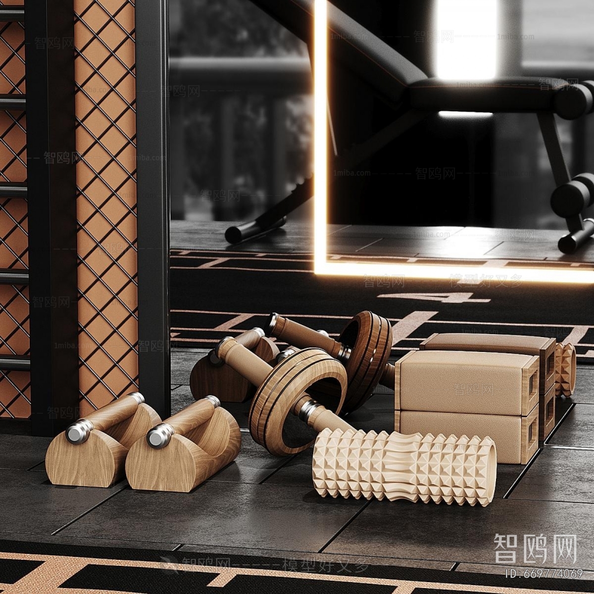 Modern Fitness Equipment