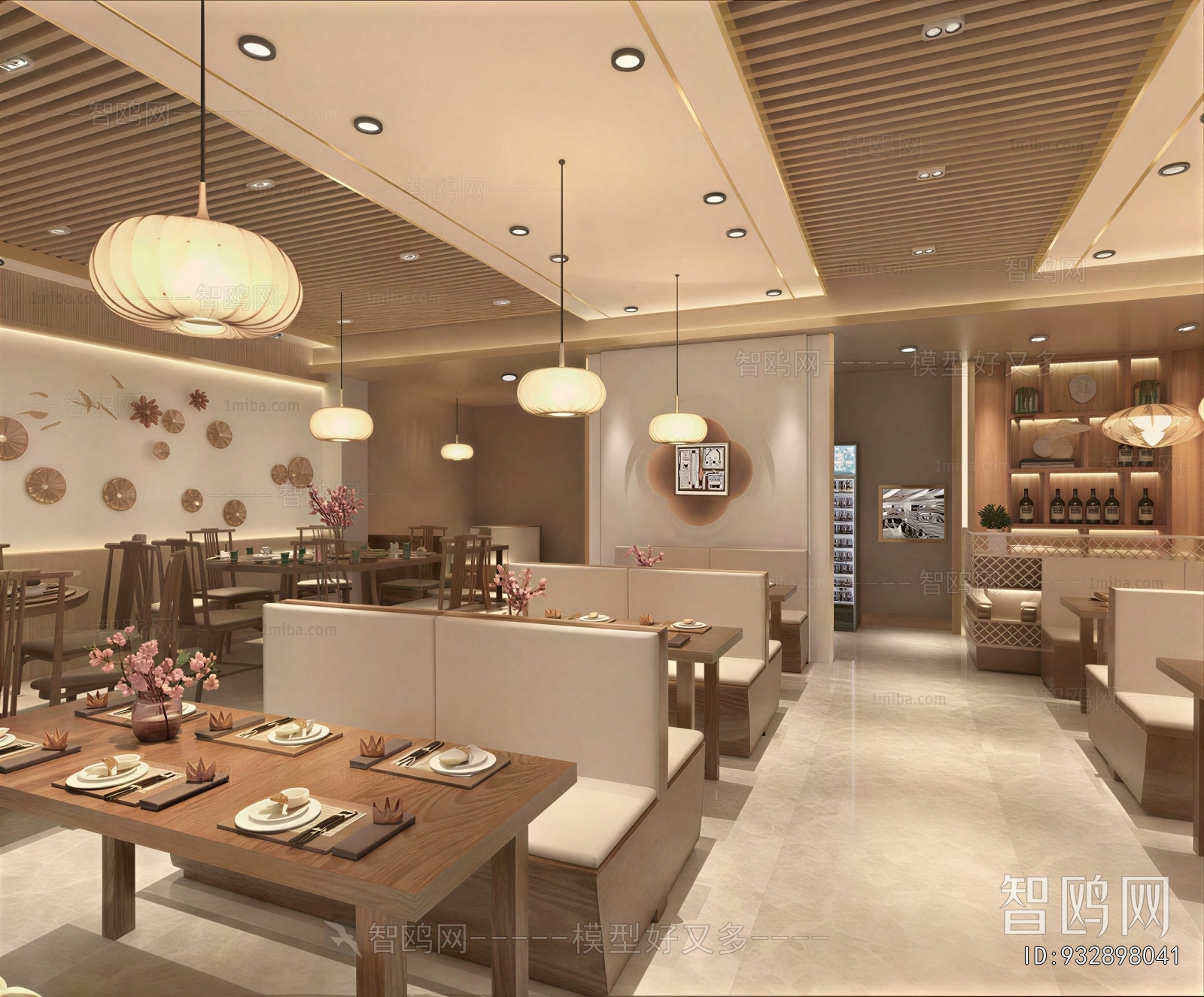 New Chinese Style Dining Room