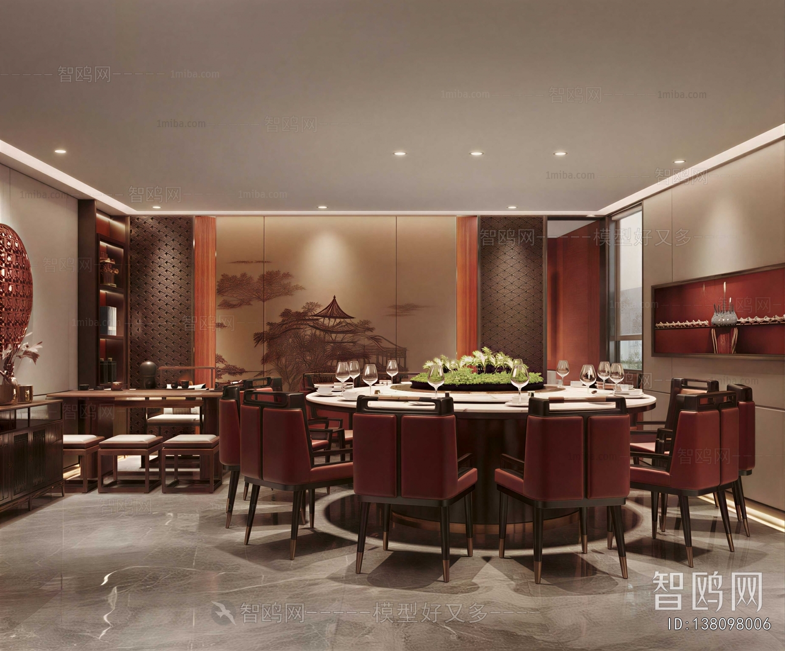 New Chinese Style Restaurant Box