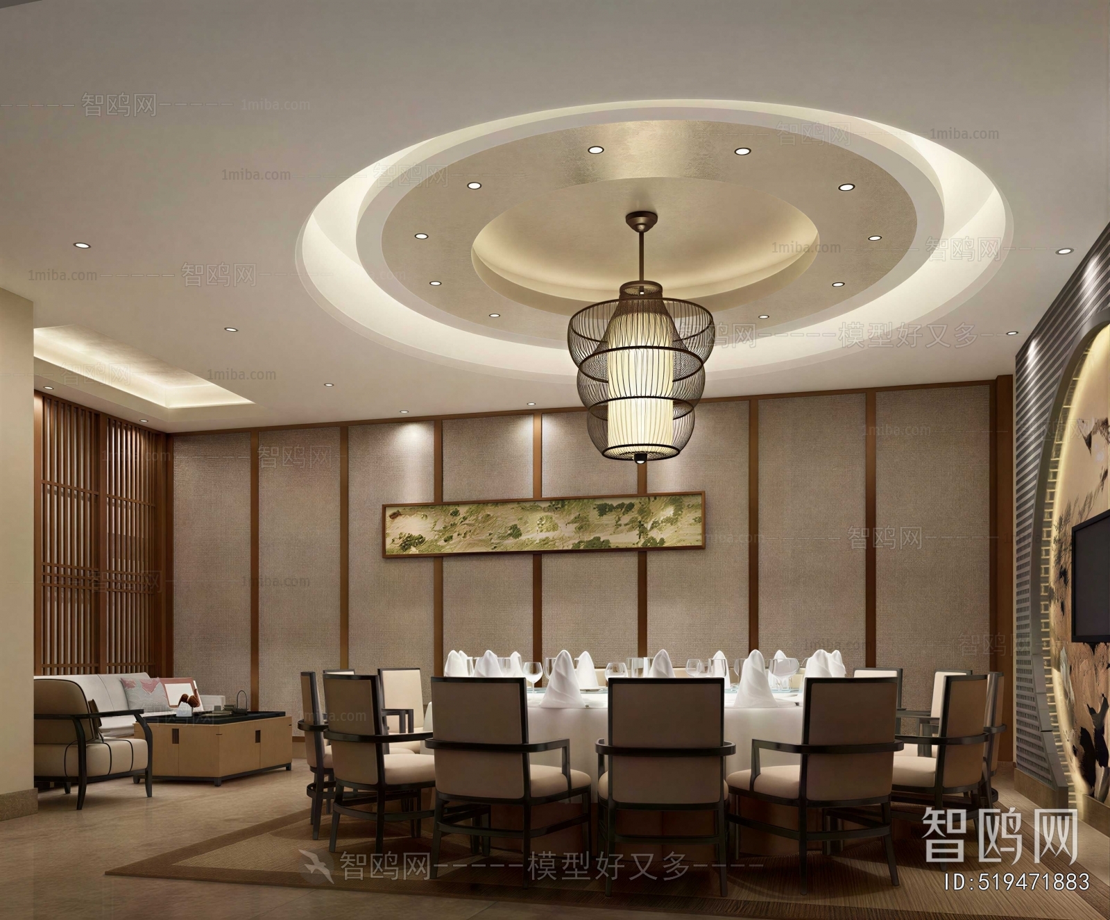 New Chinese Style Restaurant Box