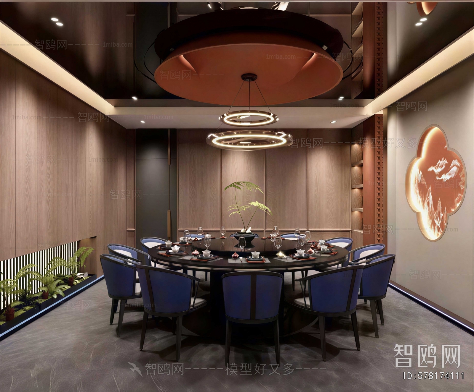 New Chinese Style Restaurant Box