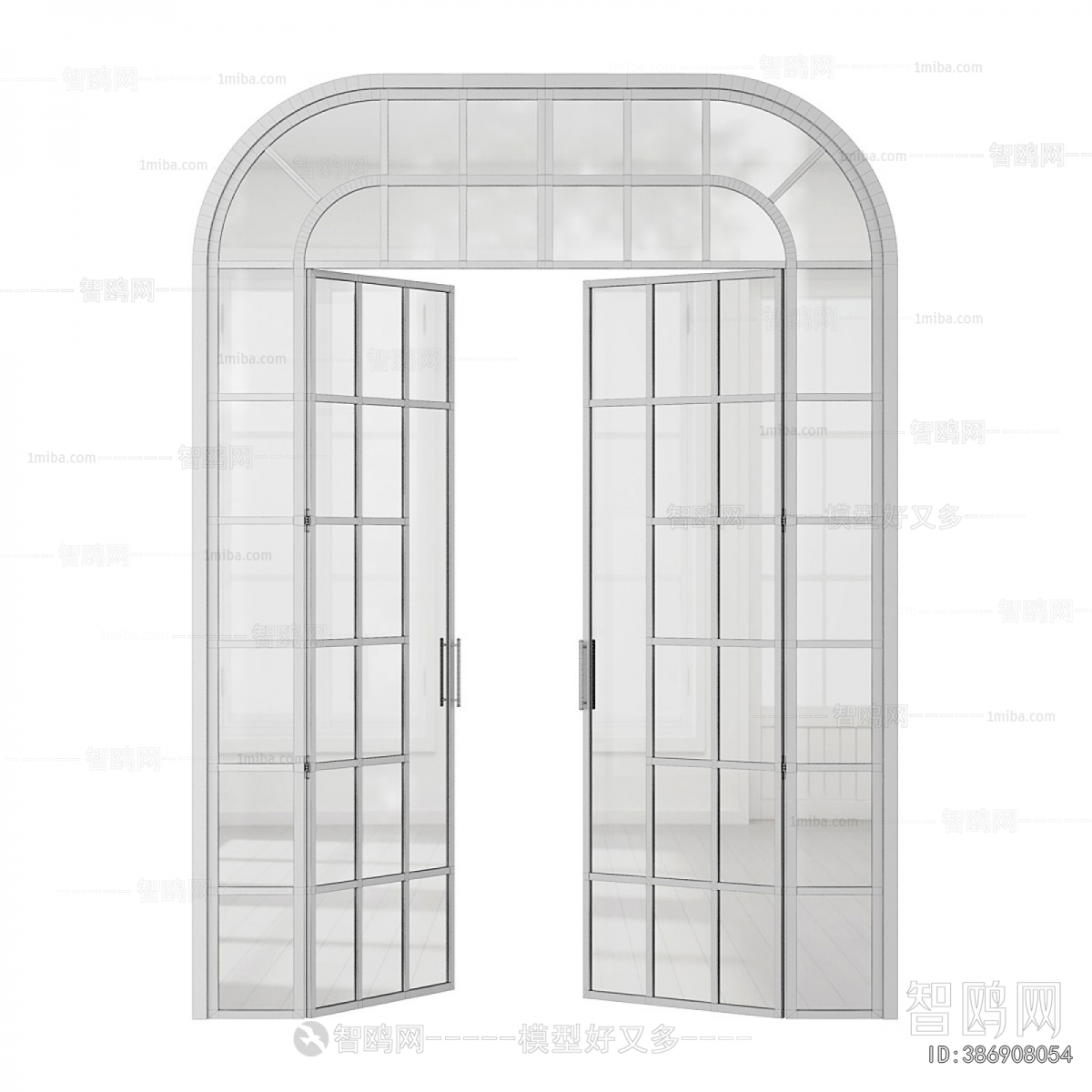 Modern Double Door