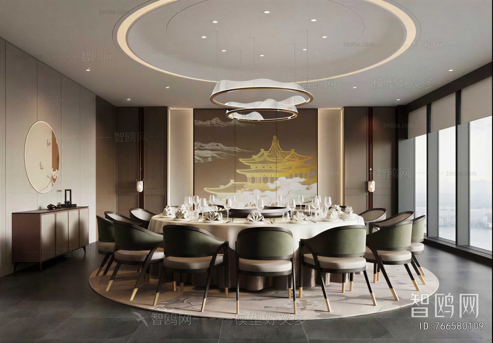 New Chinese Style Restaurant Box