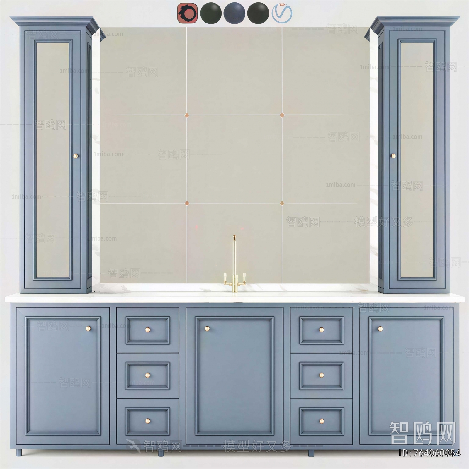 Modern Bathroom Cabinet