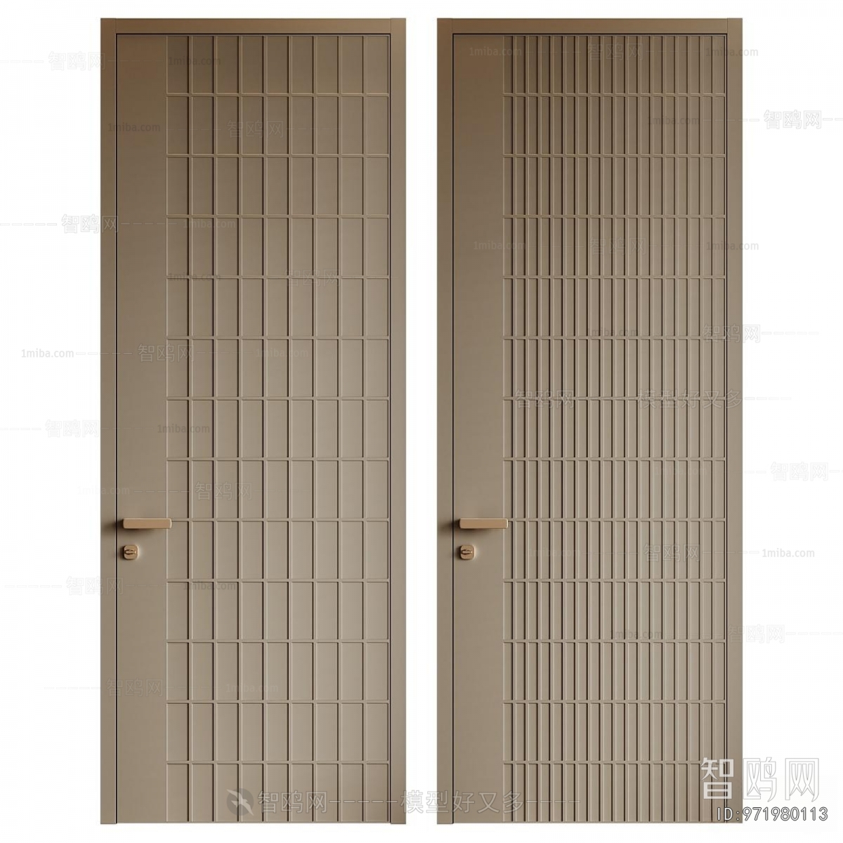 Modern Single Door